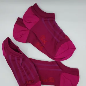 Chaussettes soie invisibles fuchsia Berthe aux Grands Pieds T35/38