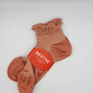 Chaussettes soie invisibles rose Berthe aux Grands Pieds T35/38