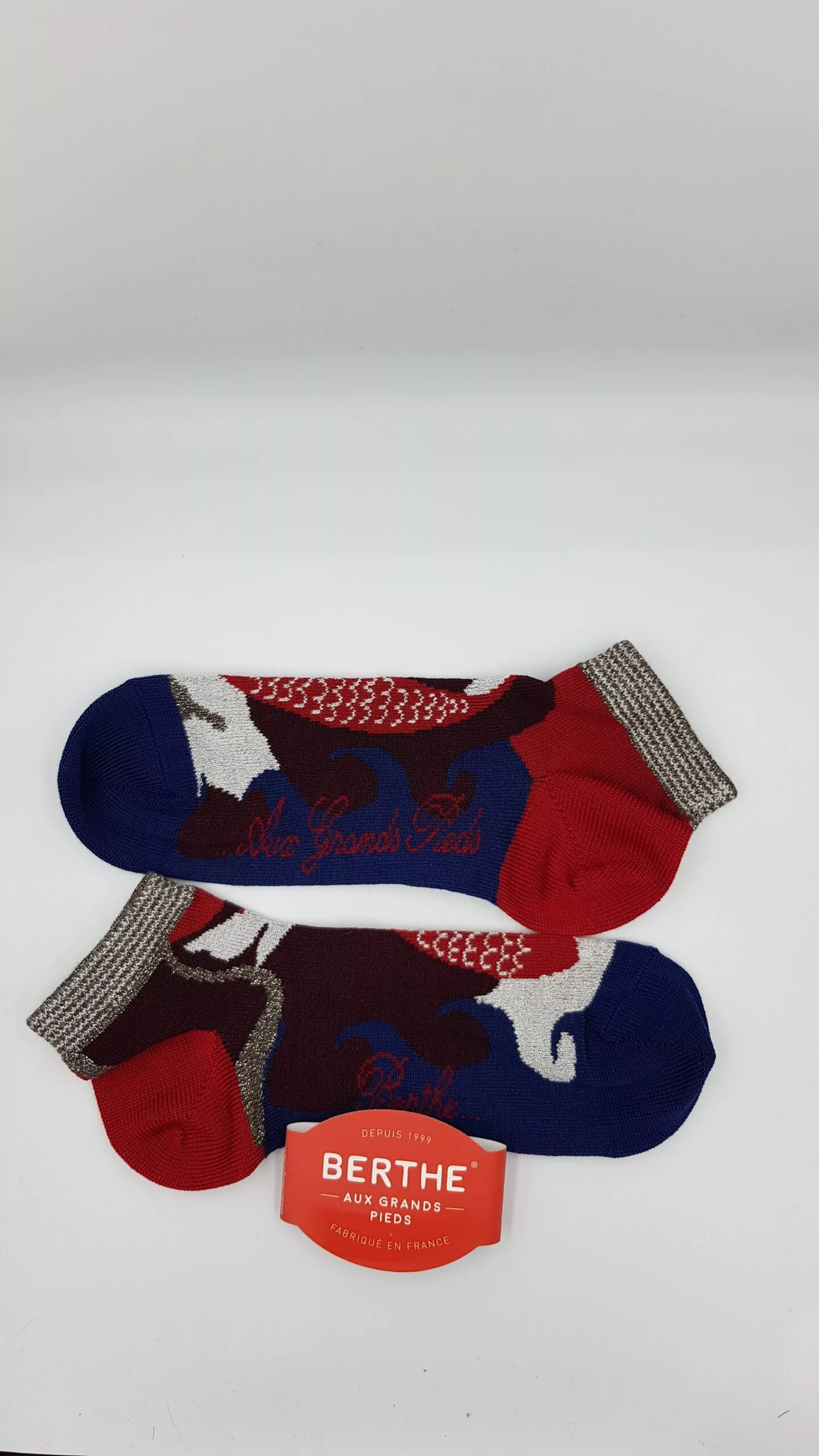 Chaussettes coton fantaisies Berthe aux Grands Pieds T35/38