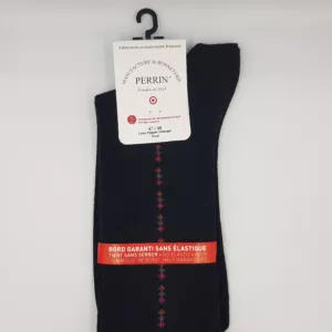 Chaussettes Homme Laine Peignée – Bord sans élastique – Perrin Maison Fondée en 1924