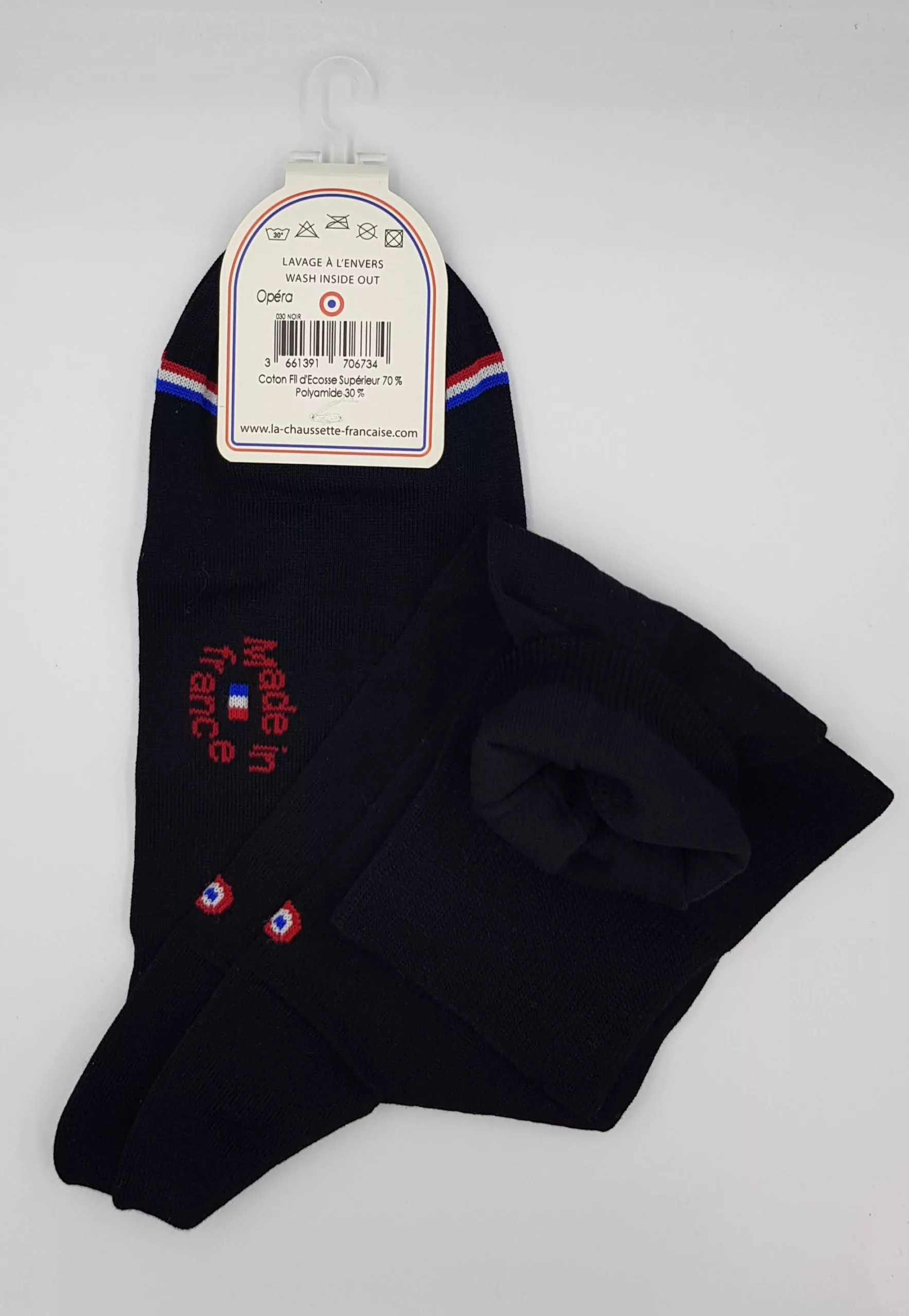 Chaussettes Homme Fil d’Écosse Supérieur – Gamme Opéra – Grandes Tailles 47/48
