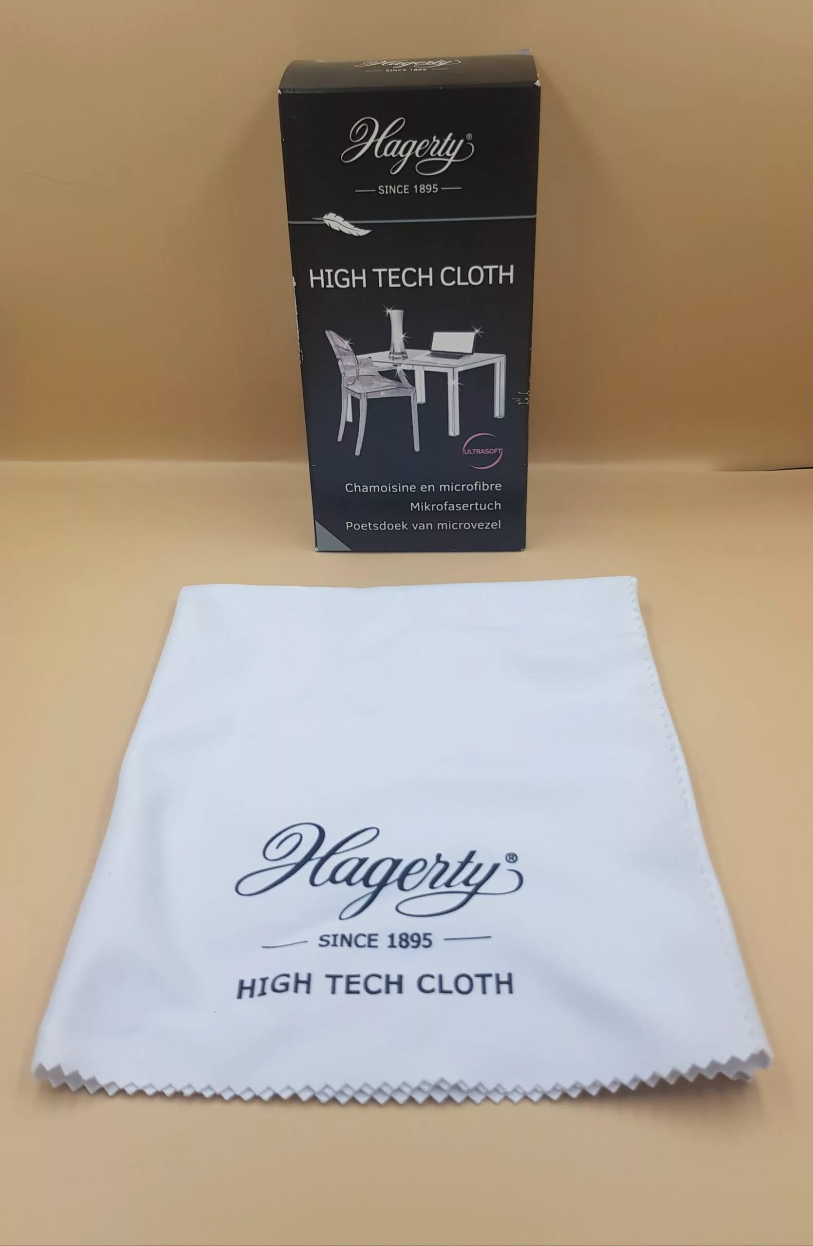 Chiffon Microfibre High Tech Hagerty (40×36 cm) | Nettoyage Délicat Sans Rayures