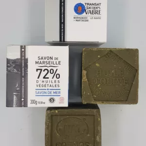 Savon de Mer 72% huiles végétales 300g Ecocert Marseille Olive 5 en 1 - Édition Spéciale Transat Jacques Vabre