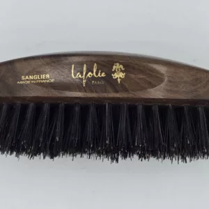 Brosse Officier Ovale en Poils de Sanglier - Lafolie Paris (12 cm)