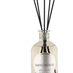 Diffuseur de Parfum "Ambre Précieux" Nicolaï - Bambous Parfumés - 250 ml