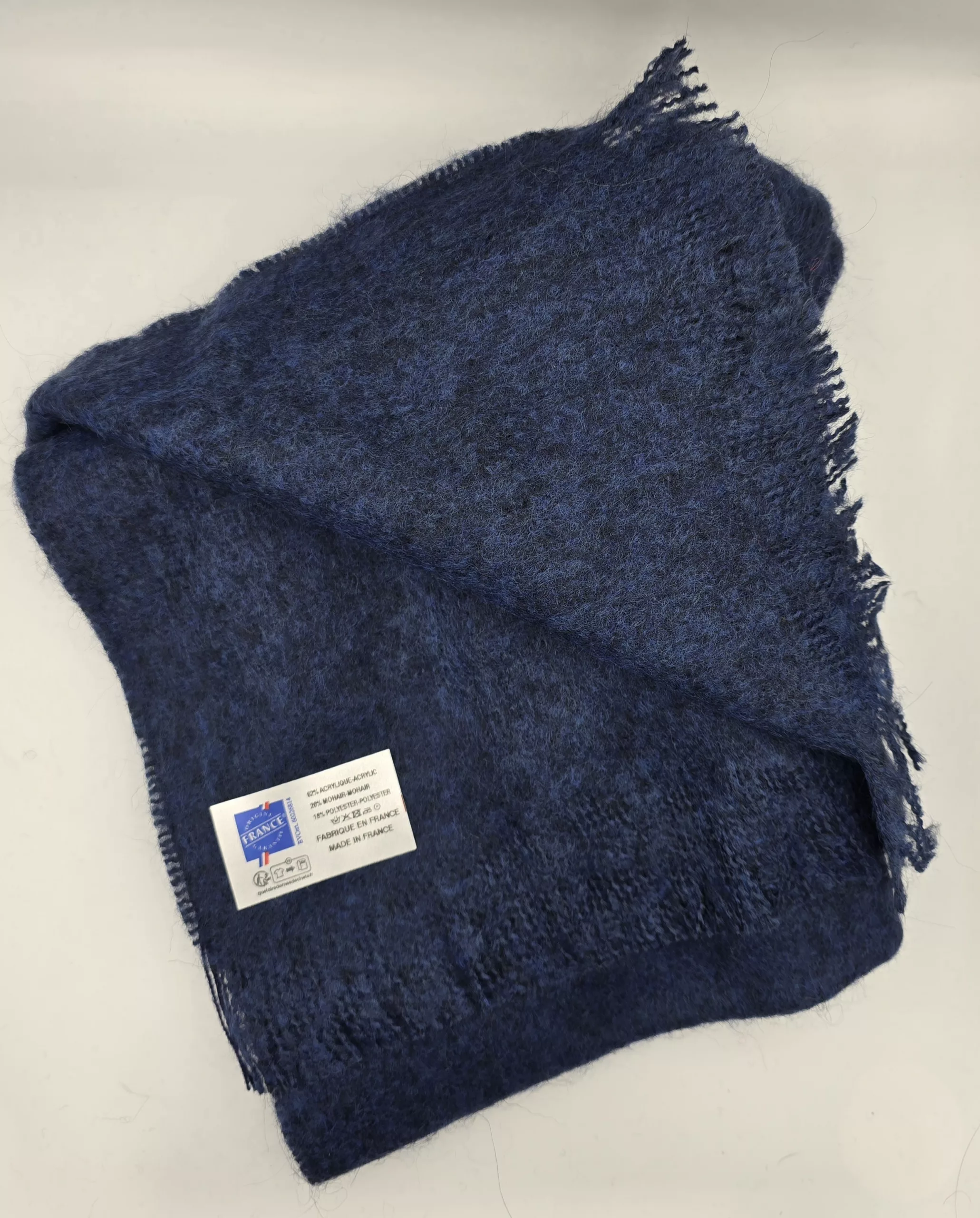 Écharpe Moelleuse « New Milène » en Mohair – Pierre Quioc – Fabriquée en France