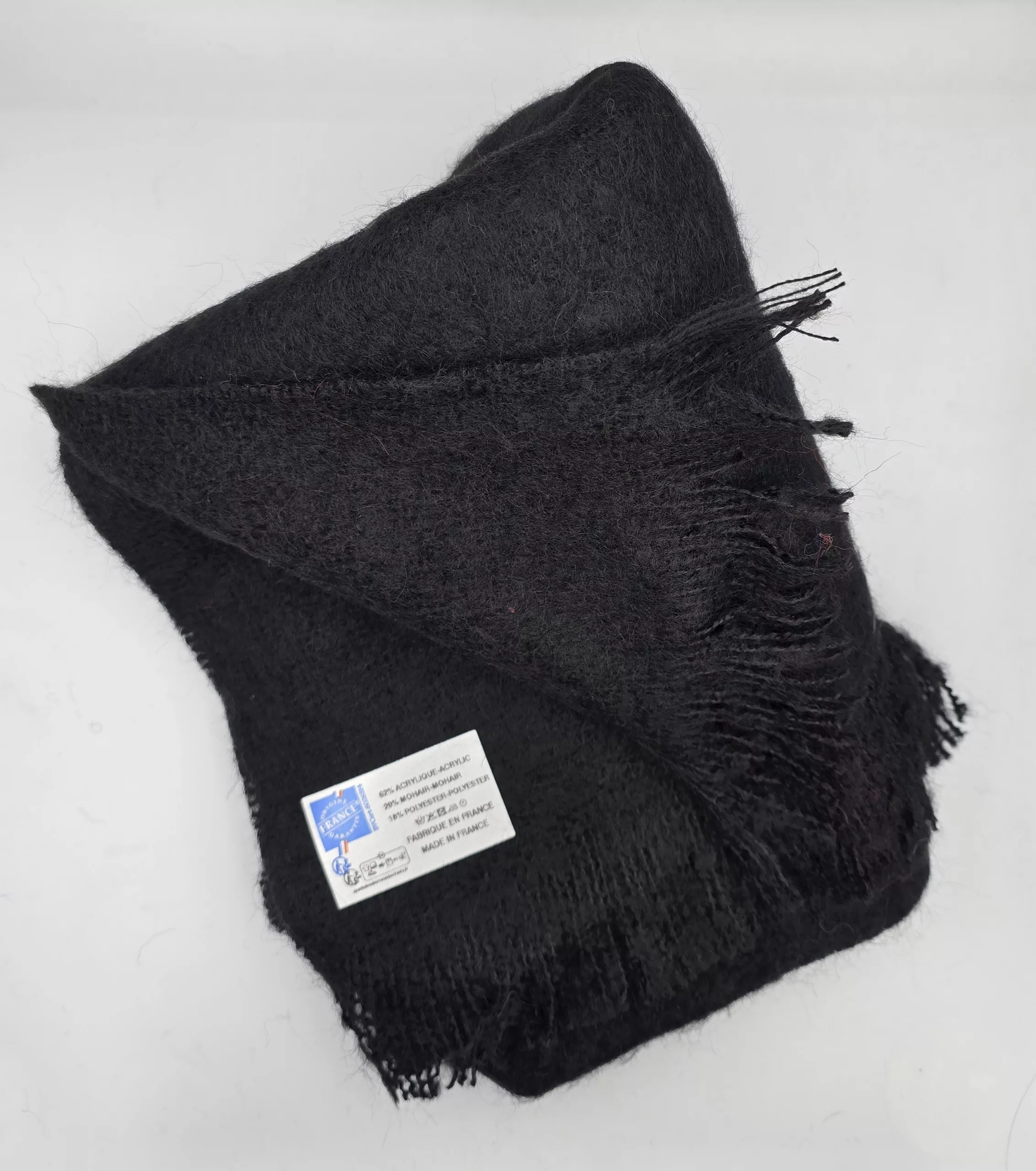 Écharpe Moelleuse « New Milène » en Mohair – Pierre Quioc – Fabriquée en France