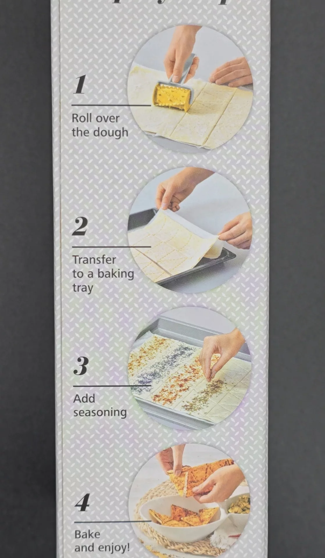 Nacho Roller Betty Bossi – Rouleau pour Tortillas et Chips Maison – 17 x 9 cm