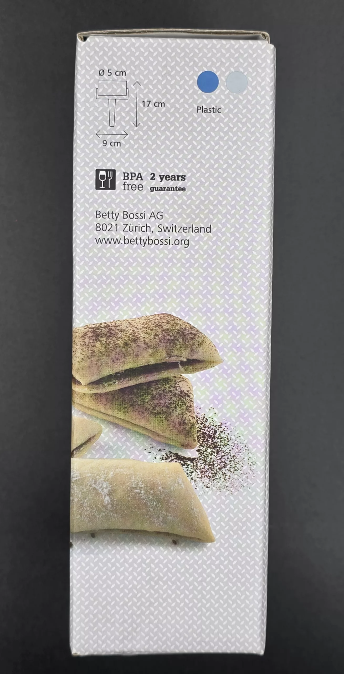 Rouleau à Rissoles Betty Bossi – Roller à Pâtisserie pour Bouchées Salées et Sucrées