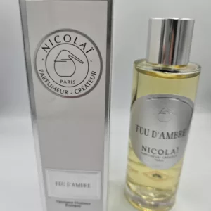 Parfum d'Ambiance Nicolaï "Fou d'Ambre" - Vaporisateur 100 ml