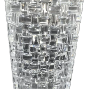 Vase en Cristal Nachtmann Bossa Nova - Hauteur 28 cm - Design Tressé