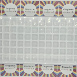 Bac à Glaçons Mini Cubes avec Couvercle - Format 12x12mm - Création & Cocktails