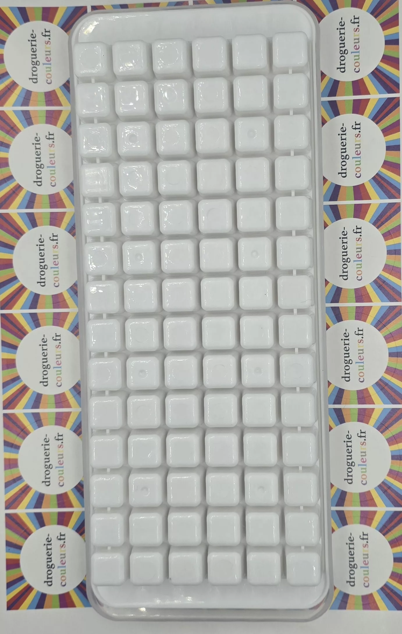 Bac à Glaçons Mini Cubes avec Couvercle – Format 12x12mm – Création & Cocktails