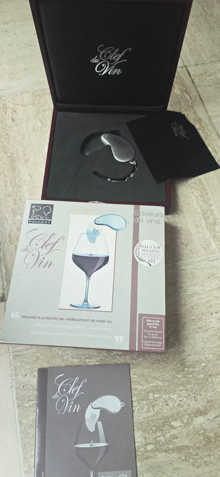 Clef du Vin Clé de Poche Pliante Peugeot Professional – 245009